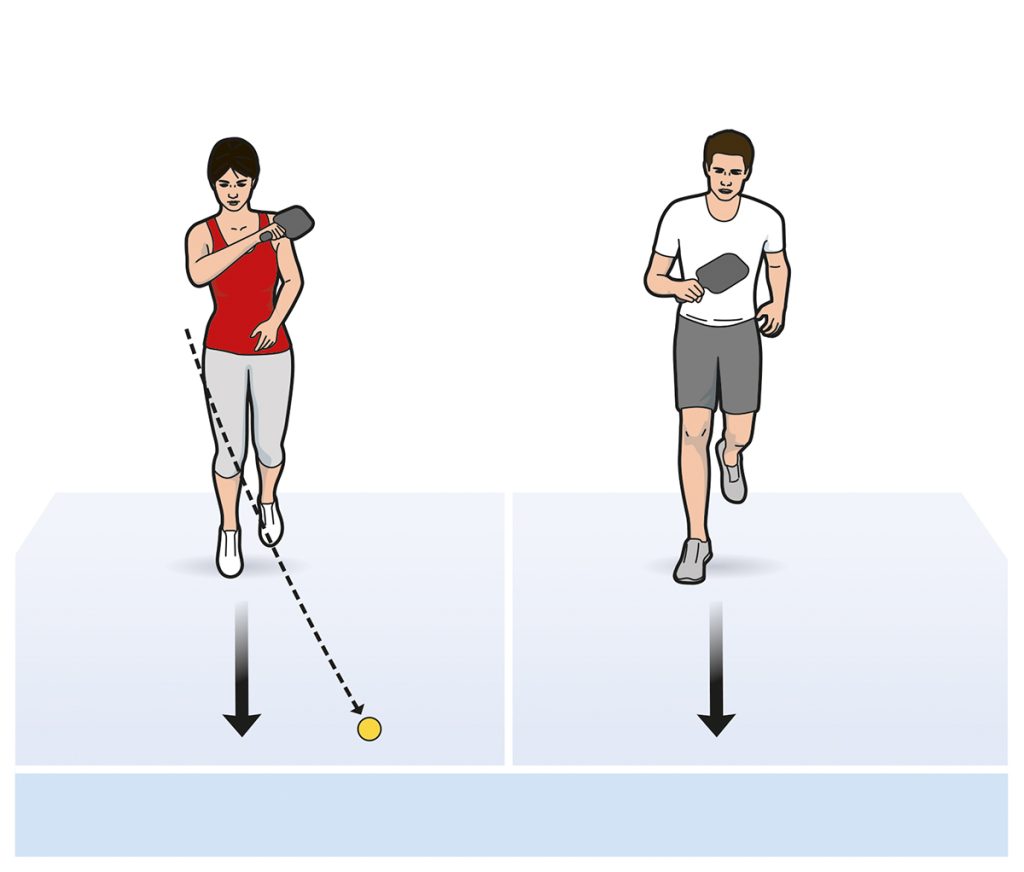 InPickleball | Follow the ball to center court