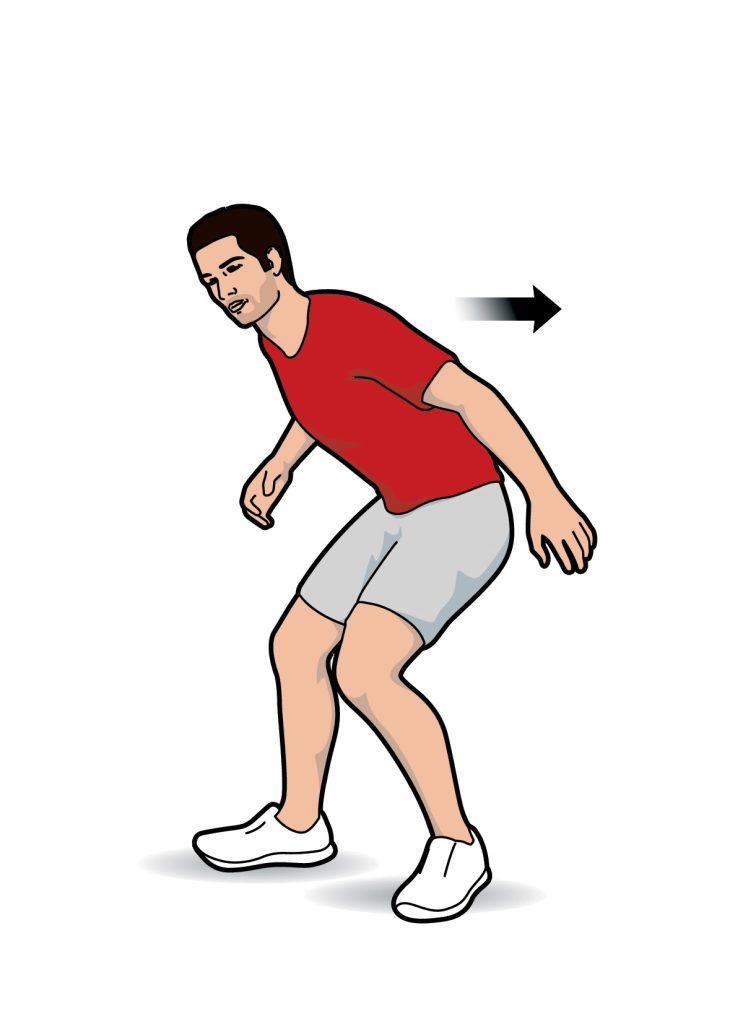 InPickleball | Lob | Paddleless, pivot and move towad the ball