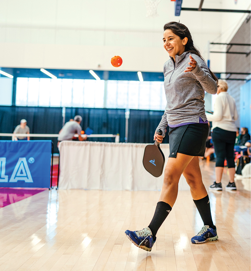 InPickleball | Detroit pickleball player