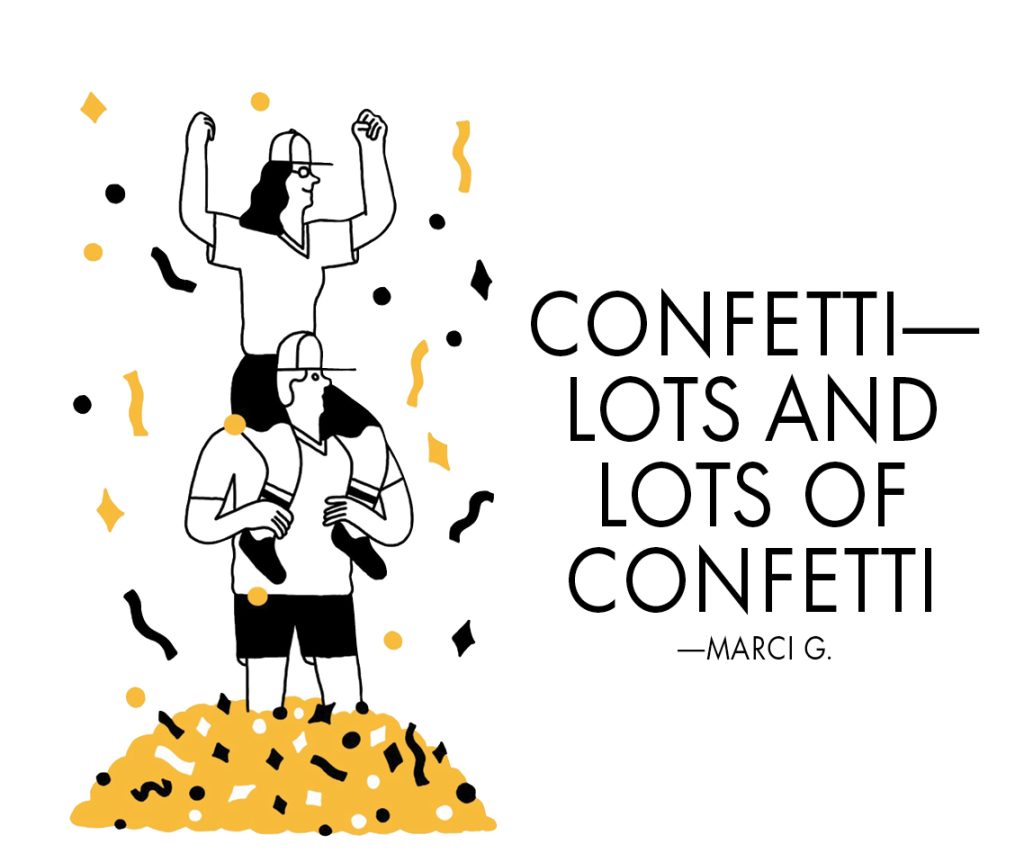 InPickleball | Heard on the Court | Confetti
