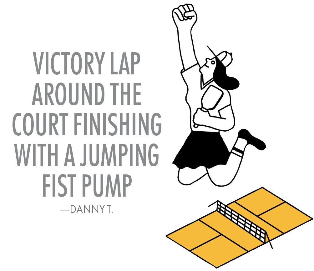 InPickleball | Heard on the Court | Victory lap around the court
