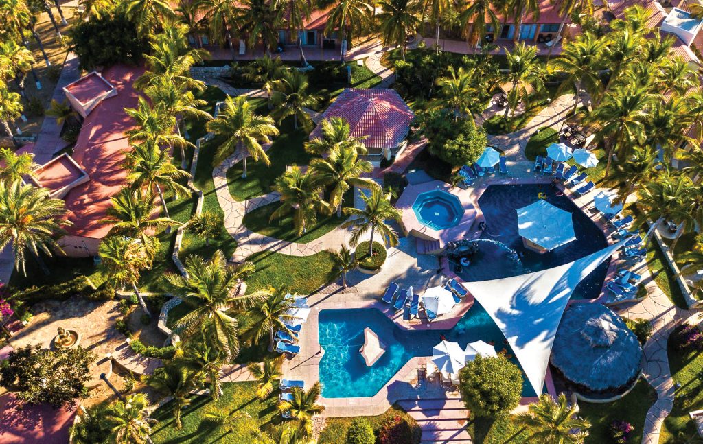 InPickleball | Pickleball Resorts | Take a refreshing swim in the resort’s pool. After lunch, treat yourself to a calming soak in the hot spring water Jacuzzi. | Buena Vista Resort