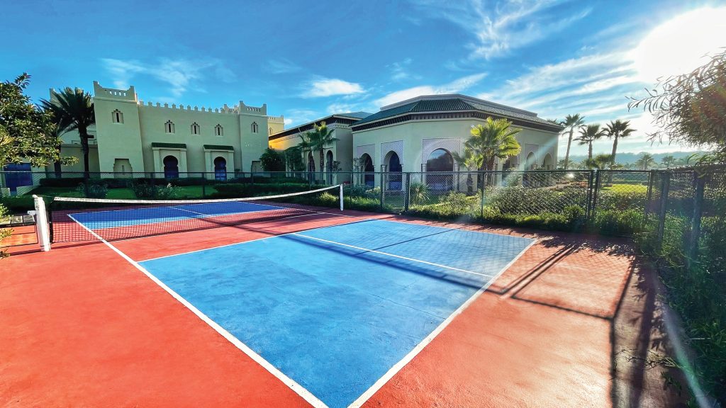 InPickleball | Pickleball Resorts | The pickleball court at Mazagan Beach | Mazagan Beach & Gold Resort