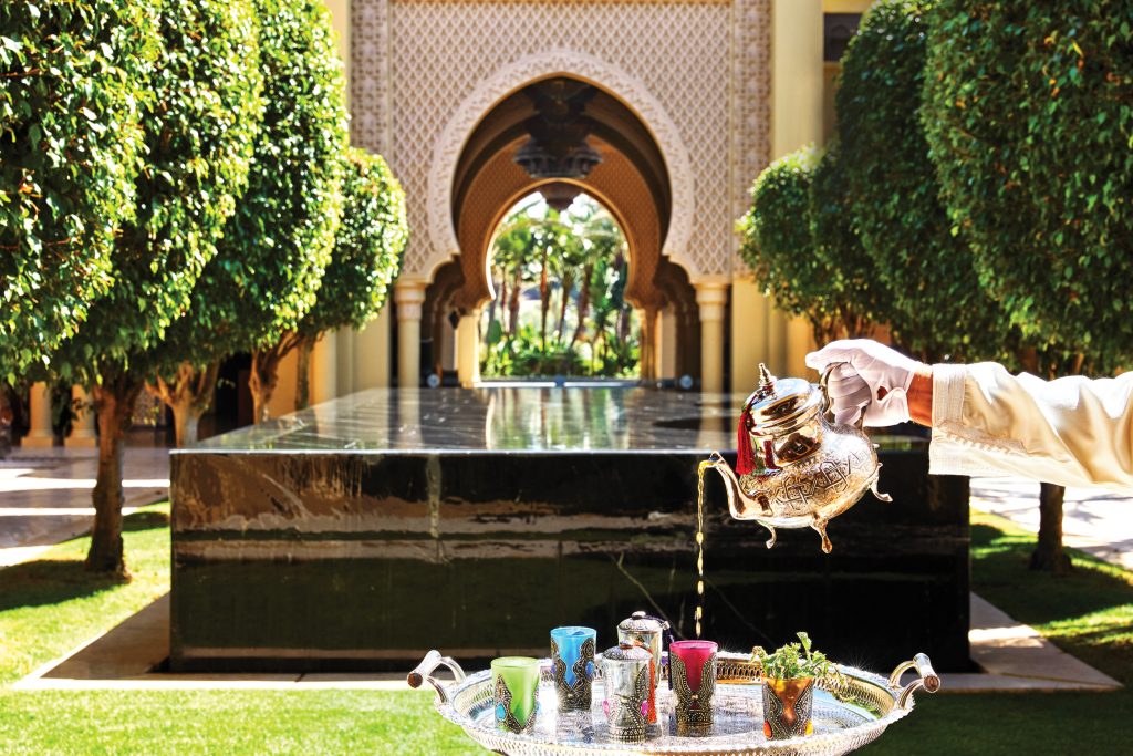 InPickleball | Pickleball Resorts | Special treats | Welcome tea served at Mazagan Beach | Mazagan Beach & Gold Resort