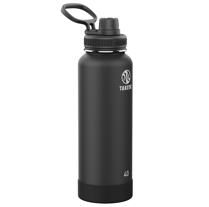 InPickleball | Takeya 40-oz CP Signiture Pickleball Insulated Water Bottle