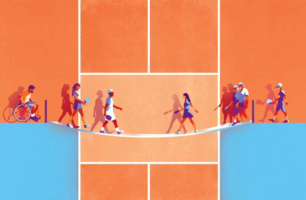 InPickleball | The Power of Pickleball | Illustration by Charlie Davis