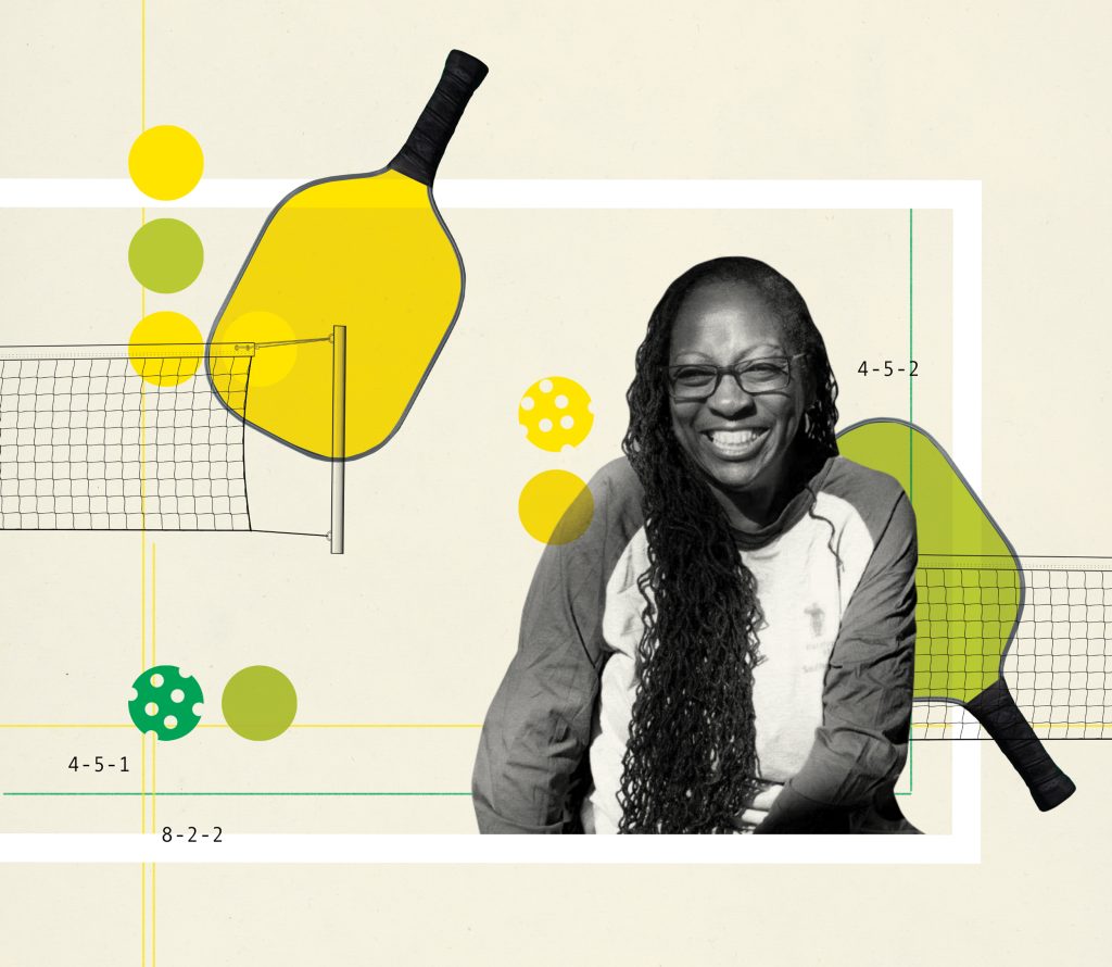 InPickleball Player of the Month Twila Adams - adaptive pickleball