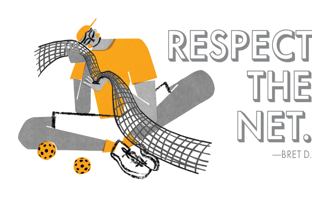 InPickleball | Heard on the Court | Respect the net