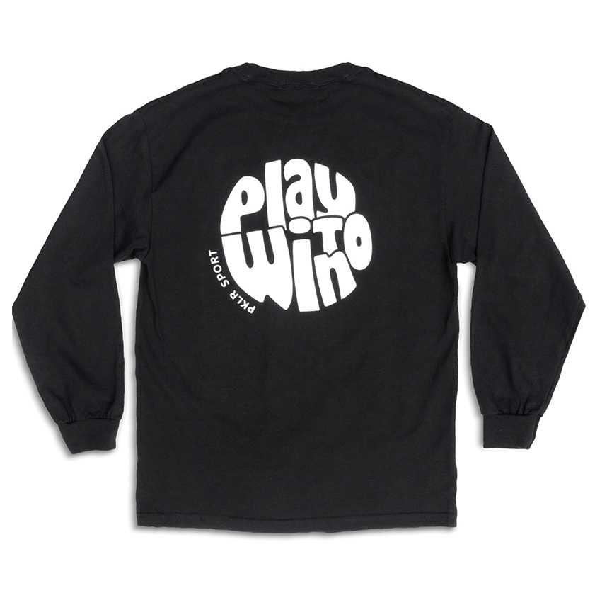 InPickleball Gift Guide | Festive finds to gift the pickleball players in your life | PKLR Sport play to win long sleeve tee